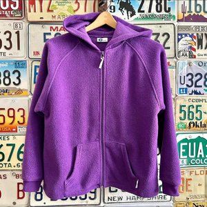 Y2K Purple Arizona Fleece Hoodie